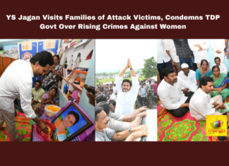 YS Jagan Visits Families of Attack Victims, Condemns TDP Govt Over Rising Crimes Against Women, YS Jagan Mohan Reddy, Crimes Against Women, TDP Government Criticism, Disha Initiative, Public Safety, Kadapa, Guntur, CM Chandrababu, Andhra Pradesh, AP Live Updates, Live Updates, Breaking News, Headlines, Live News, Mango News