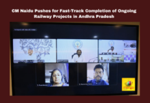 CM Naidu Pushes for Fast-Track Completion of Ongoing Railway Projects in Andhra Pradesh, Andhra Pradesh Railway Projects, CM Chandrababu Naidu, Task Force, Land Acquisition, Infrastructure Development, Kotipalli-Narsapur Railway, Nadikudi-Srikalahasti Line, Kadapa-Bengaluru, Andhra Pradesh, AP Live Updates, Live Updates, Breaking News, Headlines, Live News, Mango News