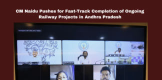 CM Naidu Pushes for Fast-Track Completion of Ongoing Railway Projects in Andhra Pradesh, Andhra Pradesh Railway Projects, CM Chandrababu Naidu, Task Force, Land Acquisition, Infrastructure Development, Kotipalli-Narsapur Railway, Nadikudi-Srikalahasti Line, Kadapa-Bengaluru, Andhra Pradesh, AP Live Updates, Live Updates, Breaking News, Headlines, Live News, Mango News