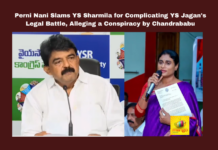 Perni Nani Slams YS Sharmila for Complicating YS Jagan's Legal Battle, Alleging a Conspiracy by Chandrababu, YS Jagan, YS Sharmila, Perni Nani, Chandrababu Naidu, Saraswati Power, Andhra Pradesh politics, NCLT, YSRCP, TDP controversies, Andhra Pradesh news, Andhra Pradesh, AP Live Updates, Live Updates, Breaking News, Headlines, Live News, Mango News