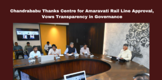 Chandrababu Thanks Centre For Amaravati Rail Line Approval, Vows Transparency In Governance, Amaravati Connectivity, Amaravati Rail Project, Chandrababu Transparency, Free Sand Policy, General Orders, Krishna River Bridge, Railway Infrastructure, YSRCP Criticism, Andhra Pradesh, AP Live Updates, Live Updates, Breaking News, Headlines, Live News, Mango News
