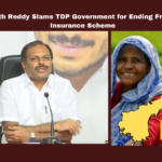 Srikanth Reddy Slams TDP Government for Ending Free Crop Insurance Scheme, Srikanth Reddy, TDP government, free crop insurance scheme, farmers’ welfare, financial support, crop losses, premium payments, agricultural advisory councils, YS Jagan administration, Andhra Pradesh farmers, Andhra Pradesh, AP Live Updates, Live Updates, Breaking News, Headlines, Live News, Mango News