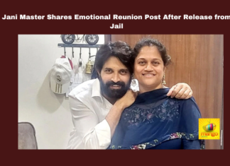 Jani Master Shares Emotional Reunion Post After Release from Jail, Jani Master, Choreographer, Jail, POCSO case, allegations, national award, junior dancer, case, Jani Master Shares Emotional Reunion Post, Reunion Post, Jani Master Release from Jail, Tollywood, Tollywood News, Tollywood Live Updates, Mango News
