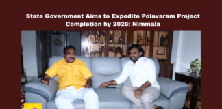 State Government Aims to Expedite Polavaram Project Completion by 2026: Nimmala, Polavaram Project, Andhra Pradesh, Water Resources, Nimmala Ramanaidu, Chandrababu Naidu, YSRCP, diaphragm wall, CWC, PPA, Polavaram construction timeline, canal maintenance, farmer welfare, Rajamahendravaram, Andhra Pradesh, AP Live Updates, Live Updates, Breaking News, Headlines, Live News, Mango News