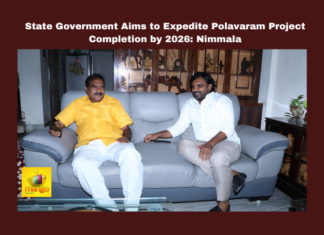 State Government Aims to Expedite Polavaram Project Completion by 2026: Nimmala, Polavaram Project, Andhra Pradesh, Water Resources, Nimmala Ramanaidu, Chandrababu Naidu, YSRCP, diaphragm wall, CWC, PPA, Polavaram construction timeline, canal maintenance, farmer welfare, Rajamahendravaram, Andhra Pradesh, AP Live Updates, Live Updates, Breaking News, Headlines, Live News, Mango News