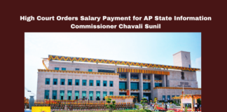 High Court Orders Salary Payment for AP State Information Commissioner Chavali Sunil, Andhra Pradesh High Court, Chavali Sunil, AP State Information Commissioner, salary dispute, interim order, biometric attendance, AP Information Commission, administrative order, SCIC, Amaravati judiciary, Andhra Pradesh, AP Live Updates, Live Updates, Breaking News, Headlines, Live News, Mango News