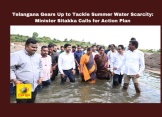 Telangana Gears Up to Tackle Summer Water Scarcity: Minister Sitakka Calls for Action Plan, Telangana water supply, Mission Bhagiratha, Minister Sitakka, rural water management, summer water scarcity, drinking water standards, pipeline repair, waterborne disease prevention, Panchayat Raj Department, Telangana rural development, Telangana, TS Live Updates, TS Political News, Political News, Mango News