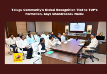 Telugu Community's Global Recognition Tied to TDP's Formation, Says Chandrababu Naidu, Telugu Desam Party, Chandrababu Naidu, Telugu community, NTR, political university, welfare initiatives, Amaravati, youth empowerment, grassroots activism, TDP membership, Andhra Pradesh, AP Live Updates, Live Updates, Breaking News, Headlines, Live News, Mango News