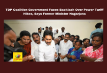 TDP Coalition Government Faces Backlash Over Power Tariff Hikes, Says Former Minister Nagarjuna, TDP coalition, Merugu Nagarjuna, power tariff hikes, Chandrababu Naidu, Bapatla, agriculture support, True-Up charges, Skill Scam, public burden, farmer welfare, Andhra Pradesh, AP Live Updates, Live Updates, Breaking News, Headlines, Live News, Mango News