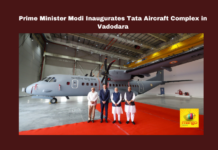 Prime Minister Modi Inaugurates Tata Aircraft Complex in Vadodara, Prime Minister Modi, Tata Aircraft Complex, Vadodara, Airbus C-295, defense manufacturing, Make in India, India-Spain partnership, aerospace sector, aircraft maintenance, job creation, Modi, BJP, India, National News, Internationational News, Mango News