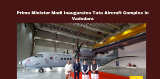 Prime Minister Modi Inaugurates Tata Aircraft Complex in Vadodara, Prime Minister Modi, Tata Aircraft Complex, Vadodara, Airbus C-295, defense manufacturing, Make in India, India-Spain partnership, aerospace sector, aircraft maintenance, job creation, Modi, BJP, India, National News, Internationational News, Mango News