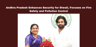 Andhra Pradesh Enhances Security for Diwali, Focuses on Fire Safety and Pollution Control, Andhra Pradesh, Diwali Safety, Deputy CM Pawan Kalyan, Fire Station Alert, Home Minister Anita, Air Pollution Control, Edida Explosion, Law And Order, Fire Safety, Emergency Services, Andhra Pradesh, AP Live Updates, Live Updates, Breaking News, Headlines, Live News, Mango News