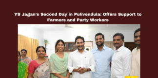 YS Jagan’s Second Day in Pulivendula: Offers Support to Farmers and Party Workers , YS Jagan, Pulivendula visit, onion farmers, Minimum Support Price, YSR Congress Party, farmer welfare, YSRCP party workers, coalition government, resilience, local engagement , Breaking news , Live updates , Headlines , Pulivendula , Ap live updates , Andhrapradesh , Mango News