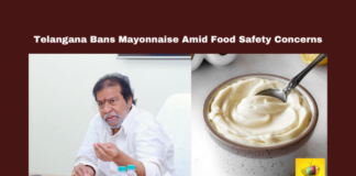 Telangana Bans Mayonnaise Amid Food Safety Concerns , Telangana food safety, mayonnaise ban, health department, foodborne illness, Telangana food inspections, food testing labs, mayonnaise contamination, Hyderabad food safety, health minister decision, Telangana public health , Live updates , Breaking news , Headlines , Food safety concerns , Ts updates , Telangana , Mango News