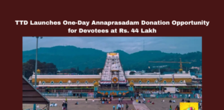 TTD Launches One-Day Annaprasadam Donation Opportunity for Devotees at Rs. 44 Lakh , TTD Annaprasadam, Tirumala Annaprasadam donation, TTD donation scheme, Srivari Darshan food, Tirupati food donation, TTD food distribution, Vengamamba Annaprasadam Complex, Tirupati temples, food donation opportunities, TTD services , Live updates , Breaking news , Headlines , TTD , Devotion , Mango News