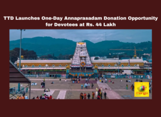 TTD Launches One-Day Annaprasadam Donation Opportunity for Devotees at Rs. 44 Lakh , TTD Annaprasadam, Tirumala Annaprasadam donation, TTD donation scheme, Srivari Darshan food, Tirupati food donation, TTD food distribution, Vengamamba Annaprasadam Complex, Tirupati temples, food donation opportunities, TTD services , Live updates , Breaking news , Headlines , TTD , Devotion , Mango News