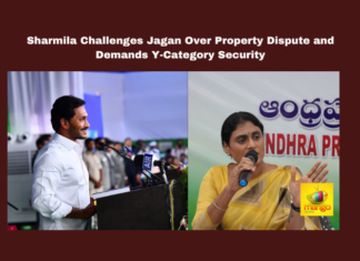 Sharmila Challenges Jagan Over Property Dispute and Demands Y-Category Security , Sharmila property dispute, Jagan Mohan Reddy, Vijayamma shares transfer, Andhra Pradesh Congress, Sharmila Y-category security, ED property attachment, Classic Realty shares, Sandur Power shares, Andhra Pradesh politics, Sharmila Jagan rift , Breaking news , Live updates , headlines , Andhrapradesh , Mango News