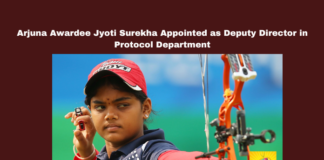 Arjuna Awardee Jyoti Surekha Appointed as Deputy Director in Protocol Department , Jyoti Surekha appointment, Deputy Director Protocol Department, Andhra Pradesh sports news, Arjuna award winner, archery champion, State Sports Authority, Andhra Pradesh government, archery achievements, SAP chairman congratulates, recognition for athletes , Live updates , Breaking news , Headlines , Mango News