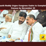 CM Revanth Reddy Urges Congress Cadre to Complete Caste Census by November 30 , Telangana caste census, CM Revanth Reddy, Congress party Telangana, social justice policies, caste census Telangana, Rahul Gandhi Telangana, Telangana government jobs, Telangana Group-1 selections, Telangana social equity, Telangana model social , Live updates , Breaaking news , Headlines , TS govt updates , Telangana , Mango News