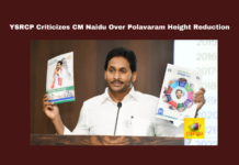 YSRCP Criticizes CM Naidu Over Polavaram Height Reduction , YSRCP Polavaram Project, Polavaram height reduction, Chandrababu Naidu criticized, Godavari delta agriculture, Andhra Pradesh water crisis, YS Jagan Polavaram stance, NDA alliance Andhra Pradesh, Polavaram construction funds, Pol, Breakin news , Live updates , Headlines , Polvaram , Mango News
