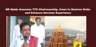 BR Naidu Assumes TTD Chairmanship, Vows to Restore Order and Enhance Devotee Experience , BR Naidu TTD Chairman, Tirumala temple management, Chandrababu Naidu, TTD board changes, Hindu traditions Tirumala, Tirumala darshan time, TTD compartment facilities, Srivani Trust dissolution, water facilities Tirumala, TTD governance , Breakin News , Headlines , Live updates , Political updates , Mango News