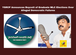 YSRCP Announces Boycott of Graduate MLC Elections Over Alleged Democratic Failures, YSRCP, Graduate MLC Elections, Perni Nani, Ambati Rambabu, TDP Coalition, Law and Order, Andhra Pradesh Politics, Election Boycott, Police Allegations, Voter Rights, Andhra Pradesh, AP Live Updates, Live Updates, Breaking News, Headlines, Live News, Mango News