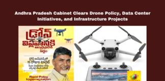 Andhra Pradesh Cabinet Clears Drone Policy, Data Center Initiatives, and Infrastructure Projects, Andhra Pradesh Drone Policy, AP Data Centre Policy, Chandrababu Naidu, Kurnool Drone Hub, AP Infrastructure Development, AP Semiconductor Policy, Land Grabbing Act, Outer Ring Road Project, CRDA Expansion, AP Cabinet Decisions, Andhra Pradesh, AP Live Updates, Live Updates, Breaking News, Headlines, Live News, Mango News