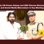 AP Deputy CM Pawan Kalyan and DGP Discuss Women Safety and Social Media Misconduct in Key Meeting, CM Pawan Kalyan and DGP Discuss Women Safety, Social Media Misconduct, Andhra Pradesh, Pawan Kalyan, DGP Dwaraka Tirumala Rao, Women Safety, Social Media, AP Government, YSRCP Leaders, Crime Prevention, Amaravati News, Law And Order, Andhra Pradesh, AP Live Updates, Live Updates, Breaking News, Headlines, Live News, Mango News