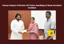 Pawan Kalyan Criticizes AP Police Handling of Road Accident Incident, Pawan Kalyan Criticizes AP Police, Pawan Kalyan, Andhra Pradesh, Road Accident, Police Criticism, Tuni Accident, Kakinada District, Law Enforcement, AP Government, Accident Victims, Financial Assistance, Andhra Pradesh, AP Live Updates, Live Updates, Breaking News, Headlines, Live News, Mango News