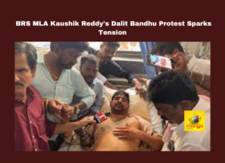 BRS MLA Kaushik Reddy's Dalit Bandhu Protest Sparks Tension