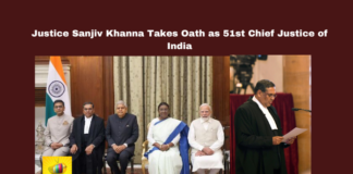 Justice Sanjiv Khanna Takes Oath as 51st Chief Justice of India