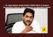 YS Jagan Mohan Reddy Rallies YSRCP MLCs to Expose Government Failures, Urges Vigilance on Opposition Status, YS Jagan Mohan Reddy, YSRCP, Tadepalli meeting, Legislative Council, Andhra Pradesh politics, opposition status, Chandrababu Naidu, government accountability, Jamili Elections, YSR Congress Party, Assembly sessions, YSRCP strategies, official opposition, AP government, political developments, Andhra Pradesh, AP Live Updates, Live Updates, Breaking News, Headlines, Live News, Mango News