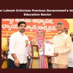 Minister Lokesh Criticizes Previous Government's Impact on Education Sector, Government's Impact on Education Sector, Minister Lokesh Criticizes Previous Government, Nara Lokesh, Andhra Pradesh, Education Sector, YSRCP, School Closures, National Education Day, Vijayawada, Education Reform, Mid-Day Meal Program, Quality Education, AP Live Updates, Live Updates, Breaking News, Headlines, Live News, Mango News