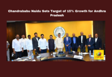 Chandrababu Naidu Sets Target of 15% Growth for Andhra Pradesh, Andhra Pradesh, Chandrababu Naidu, Vision 2047, Economic Growth, Industrial Development, CII, Tata Group, Ease of Doing Business, Task Force Meeting, Entrepreneurship, Andhra Pradesh, AP Live Updates, Live Updates, Breaking News, Headlines, Live News, Mango News