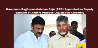 Kanumuru Raghuramakrishna Raju (RRR) Appointed as Deputy Speaker of Andhra Pradesh Legislative Assembly, Kanumuru Raghuramakrishna Raju, Deputy Speaker, Andhra Pradesh Assembly, TDP, YSR Congress Party, CM Chandrababu Naidu, YS Jagan Mohan Reddy, Ratchabanda, Undi MLA, Andhra Politics, 2024 Elections, Andhra Pradesh, AP Live Updates, Live Updates, Breaking News, Headlines, Live News, Mango News