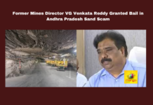 Former Mines Director VG Venkata Reddy Granted Bail in Andhra Pradesh Sand Scam, Andhra Pradesh sand scam, VG Venkata Reddy bail, Vijayawada ACB court, sand mining corruption, Rs 2,566 crore scam, Jayaprakash Power Ventures, YSRCP government scandals, sand mining irregularities, Mines and Minerals Act violations, Anti-Corruption Bureau investigation, Andhra Pradesh, AP Live Updates, Live Updates, Breaking News, Headlines, Live News, Mango News