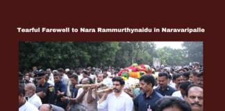 Tearful Farewell to Nara Rammurthynaidu in Naravaripalle, Nara Rammurthynaidu last rites, Chandrababu Naidu family news, Tirupati Chandragiri MLA, TDP leader funeral, Naravaripalle tributes, Rammurthynaidu obituary, Andhra Pradesh political leaders, Chandrababu Naidu brother news, celebrity tributes Tirupati, Chandragiri constituency mourning, Andhra Pradesh, AP Live Updates, Live Updates, Breaking News, Headlines, Live News, Mango News