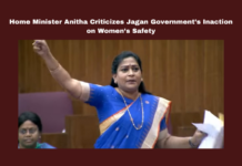 Home Minister Anitha Criticizes Jagan Government’s Inaction on Women’s Safety, Andhra Pradesh women safety, Disha Act criticism, Jagan government failures, Nirbhaya Act comparison, Amaravati forensic lab delay, crime rate in Andhra Pradesh, Dalit woman gang-rape, Disha Police Stations, legislative council debates, Home Minister Anitha remarks, Andhra Pradesh, AP Live Updates, Live Updates, Breaking News, Headlines, Live News, Mango News