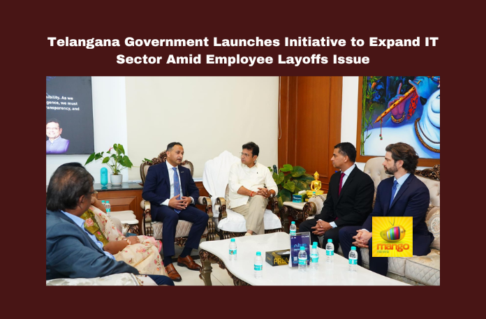 Telangana Government Launches Initiative to Expand IT Sector Amid Employee Layoffs Issue Telangana Government Launches Initiative to Expand IT Sector Amid Employee Layoffs Issue, Telangana IT Sector, Shridhar Babu IT Policy, Employee Welfare Telangana, Brain Enterprises Layoffs, Telangana Employee Rights, Public Hearing Nampally, Telangana IT Expansion, Alindia Professionals Congress, Hyderabad Employee Salaries, Telangana Job Security, Telangana, TS Live Updates, TS Political News, Political News, Mango News