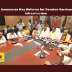 TTD Announces Key Reforms for Devotee Darshan and Infrastructure, Tirumala, TTD board meeting, BR Naidu, Sarvadarshan, Srinivasa Setu, Garuda Varadhi, Srivani Trust, Tirumala garbage removal, Saradapeetham lease, Mumtaj Hotel permits, Andhra Pradesh temple reforms, CM Chandrababu, Andhra Pradesh, AP Live Updates, Live Updates, Breaking News, Headlines, Live News, Mango News