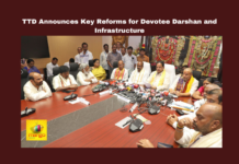 TTD Announces Key Reforms for Devotee Darshan and Infrastructure, Tirumala, TTD board meeting, BR Naidu, Sarvadarshan, Srinivasa Setu, Garuda Varadhi, Srivani Trust, Tirumala garbage removal, Saradapeetham lease, Mumtaj Hotel permits, Andhra Pradesh temple reforms, CM Chandrababu, Andhra Pradesh, AP Live Updates, Live Updates, Breaking News, Headlines, Live News, Mango News