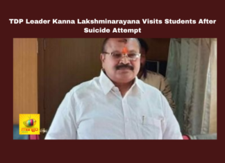 TDP Leader Kanna Lakshminarayana Visits Students After Suicide Attempt, Guntur, Sattenapalli SC hostel, TDP leader, Kanna Lakshminarayana, student suicide attempt, hostel warden negligence, Guntur GGH, Andhra Pradesh news, hostel harassment, student welfare, CM Chandrababu, Andhra Pradesh, AP Live Updates, Live Updates, Breaking News, Headlines, Live News, Mango News