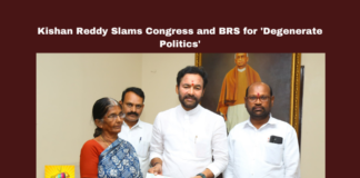 Kishan Reddy Slams Congress and BRS for 'Degenerate Politics', Hyderabad, Kishan Reddy, BRS, Congress, Telangana politics, KCR criticism, Revanth Reddy, BJP election strategy, Telangana debt, BJP organizational meetings, corruption allegations, Telangana, TS Live Updates, TS Political News, Political News, Mango News