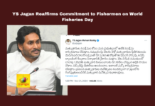 YS Jagan Reaffirms Commitment to Fishermen on World Fisheries Day, YS Jagan Mohan Reddy, World Fisheries Day, Andhra Pradesh fishermen, fishing harbors, fish landing centers, financial assistance, subsidized diesel, Andhra Pradesh welfare schemes, sustainable fishing, fisheries development, CM Chandrababu, Andhra Pradesh, AP Live Updates, Live Updates, Breaking News, Headlines, Live News, Mango News