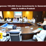 SIPB Approves ₹85,000 Crore Investments to Generate 33,966 Jobs in Andhra Pradesh SIPB Approves ₹85000 Crore Investments to Generate 33966 Jobs in Andhra Pradesh, Andhra Pradesh investments, SIPB meeting, Chandrababu Naidu, ArcelorMittal Nippon Steel, LG Electronics, industrial projects Andhra Pradesh, job creation, land pooling, Andhra Pradesh economy, TDP government policies, CM Chandrababu, Andhra Pradesh, AP Live Updates, Live Updates, Breaking News, Headlines, Live News, Mango News