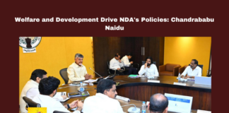 Welfare and Development Drive NDA's Policies: Chandrababu Naidu, Chandrababu Naidu, Andhra Pradesh development, welfare schemes, TDP policies, NDA governance, law enforcement, Deepam-2 scheme, Drone City Orvakallu, job creation, social media regulation, public safety, CM Chandrababu, Andhra Pradesh, AP Live Updates, Live Updates, Breaking News, Headlines, Live News, Mango News