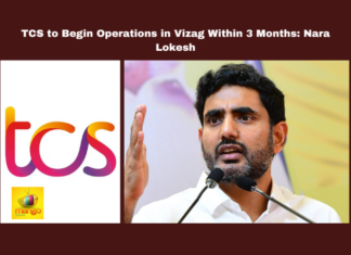 TCS to Begin Operations in Vizag Within 3 Months: Nara Lokesh, TCS Vizag operations, IT sector Andhra Pradesh, Nara Lokesh IT policy, Vizag IT investments, Bhogapuram Airport development, Infosys campus Vizag, Fortune 500 companies Andhra Pradesh, data centers Andhra Pradesh, AP job creation, Vizag convention center, CM Chandrababu, Andhra Pradesh, AP Live Updates, Live Updates, Breaking News, Headlines, Live News, Mango News