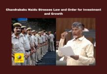 Chandrababu Naidu Stresses Law and Order for Investment and Growth, Andhra Pradesh law and order, Chandrababu Naidu announcements, police recruitment AP, investment-friendly policies, AP drug crackdown, land mafia Andhra Pradesh, cybercrime prevention AP, forensic science campus, PD Act reforms, TDP governance priorities, CM Chandrababu, Andhra Pradesh, AP Live Updates, Live Updates, Breaking News, Headlines, Live News, Mango News