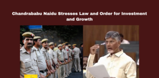 Chandrababu Naidu Stresses Law and Order for Investment and Growth, Andhra Pradesh law and order, Chandrababu Naidu announcements, police recruitment AP, investment-friendly policies, AP drug crackdown, land mafia Andhra Pradesh, cybercrime prevention AP, forensic science campus, PD Act reforms, TDP governance priorities, CM Chandrababu, Andhra Pradesh, AP Live Updates, Live Updates, Breaking News, Headlines, Live News, Mango News