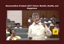 Swarnandhra Pradesh 2047 Vision: Wealth, Health, and Happiness, Swarnandhra Pradesh 2047, Chandrababu Naidu vision document, Andhra Pradesh development, Amaravati capital works, green energy Andhra Pradesh, skill development initiatives, rural infrastructure AP, global industrial parks, white-collar jobs AP, poverty eradication plans, CM Chandrababu, Andhra Pradesh, AP Live Updates, Live Updates, Breaking News, Headlines, Live News, Mango News